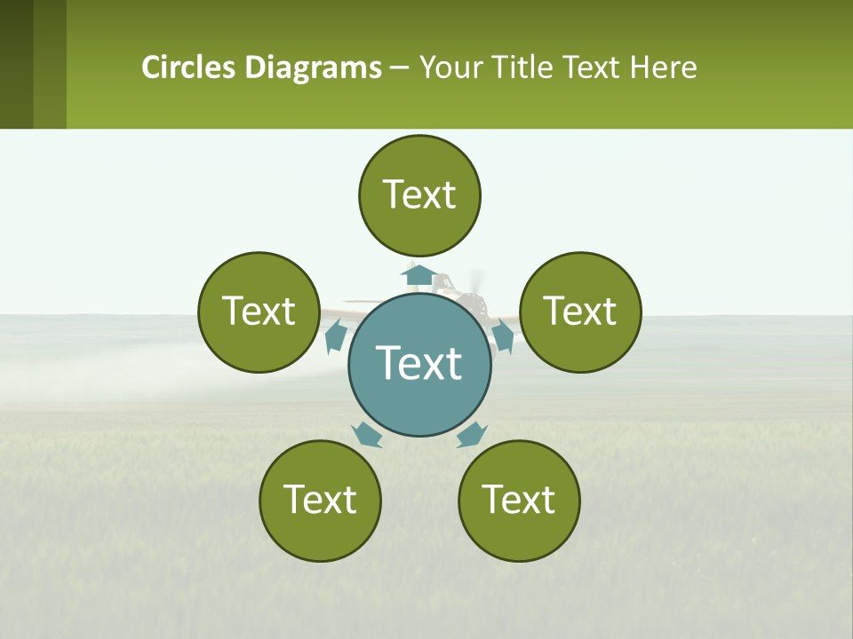 Chemicals Action Crop Dusting PowerPoint Template
