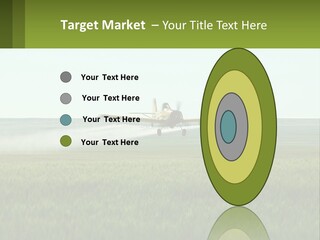 Chemicals Action Crop Dusting PowerPoint Template