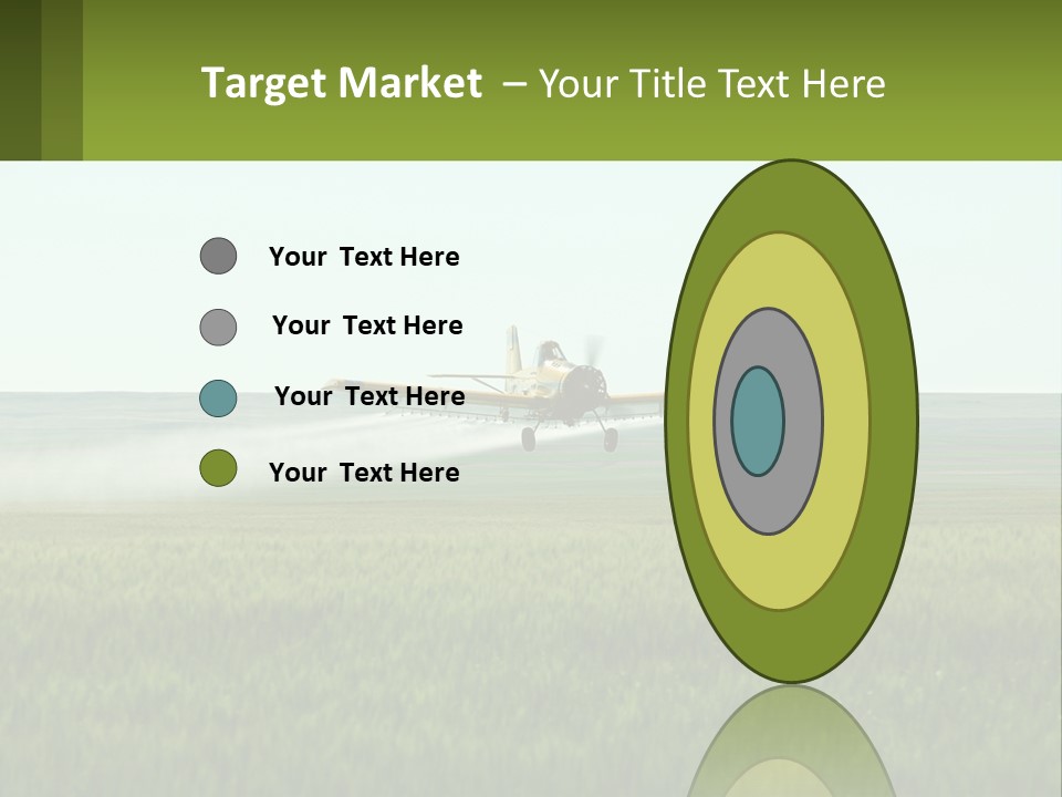Chemicals Action Crop Dusting PowerPoint Template