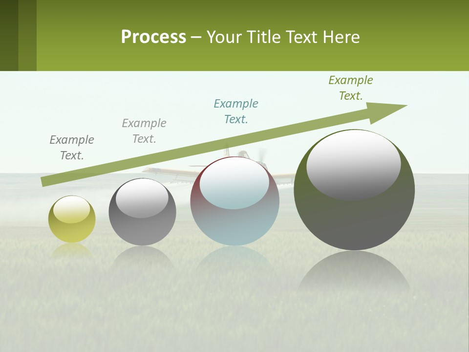Chemicals Action Crop Dusting PowerPoint Template