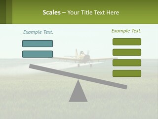 Chemicals Action Crop Dusting PowerPoint Template