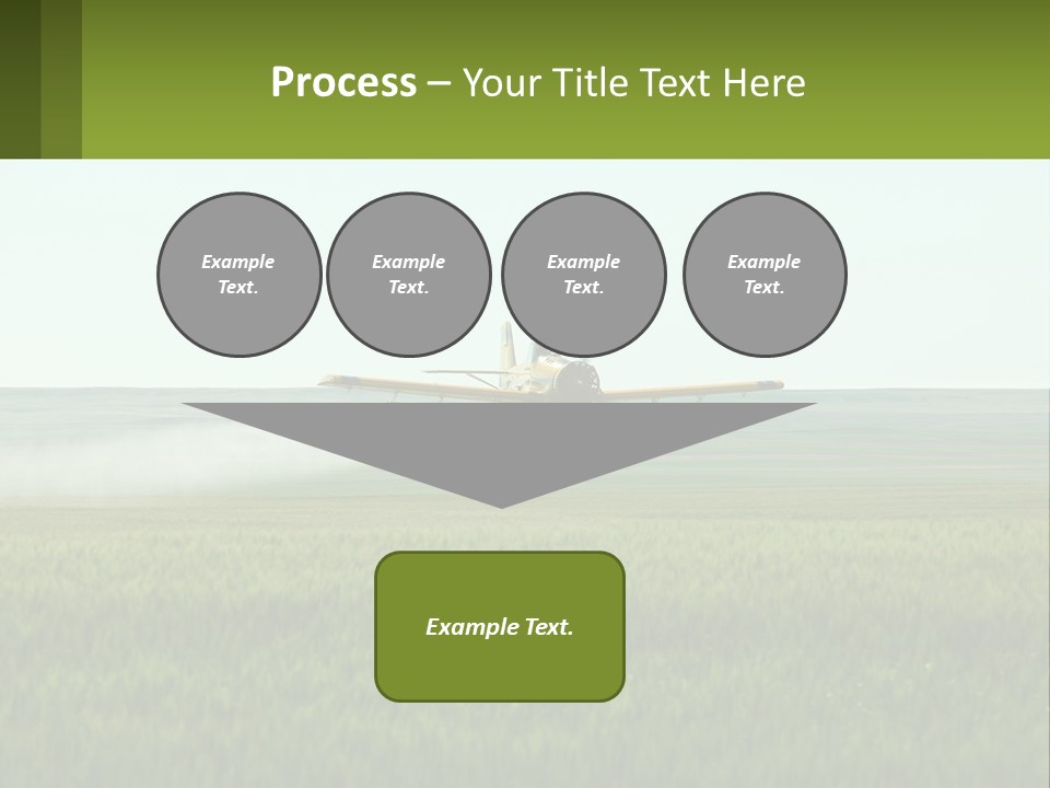 Chemicals Action Crop Dusting PowerPoint Template