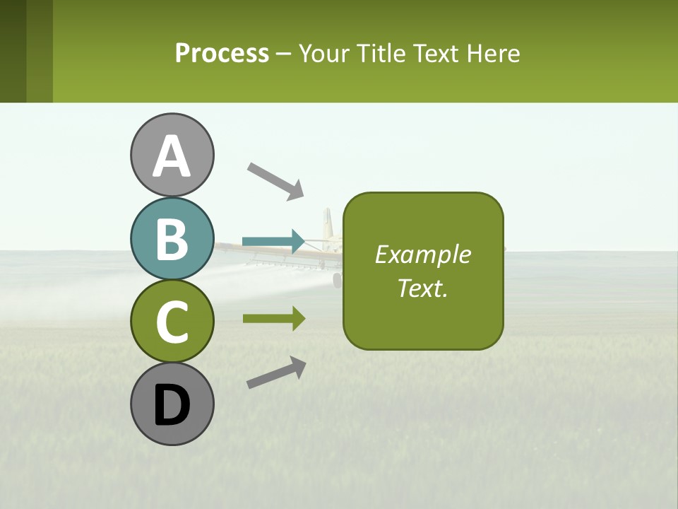 Chemicals Action Crop Dusting PowerPoint Template
