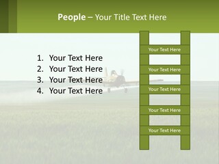 Chemicals Action Crop Dusting PowerPoint Template