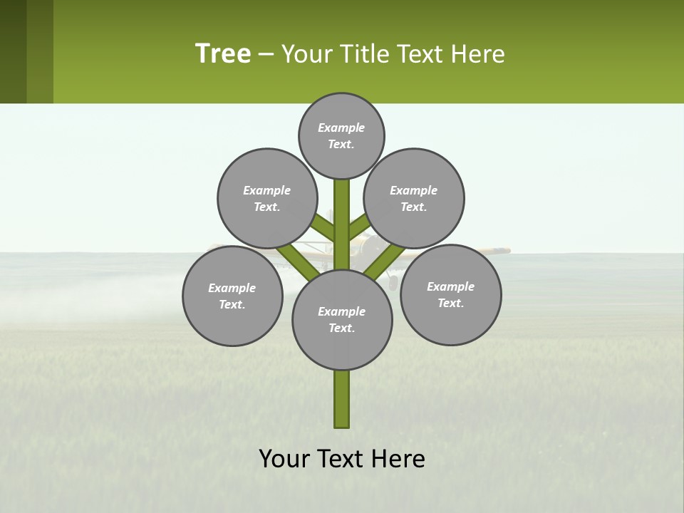 Chemicals Action Crop Dusting PowerPoint Template