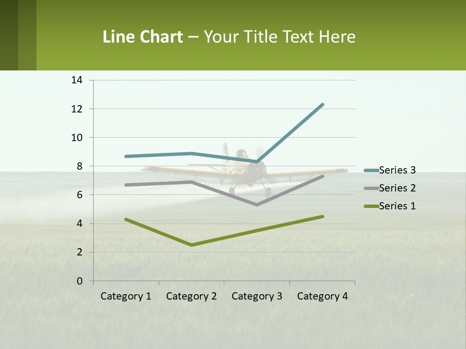 Chemicals Action Crop Dusting PowerPoint Template