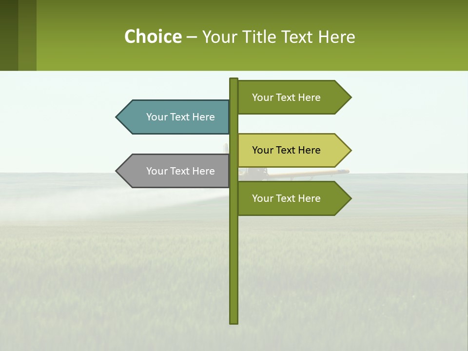 Chemicals Action Crop Dusting PowerPoint Template