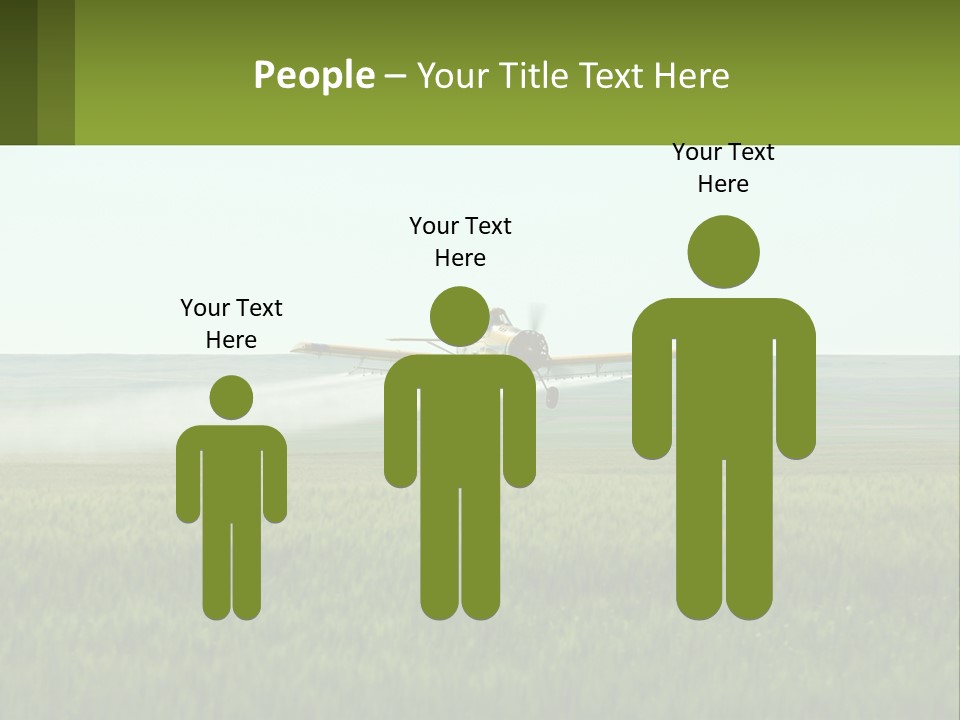 Chemicals Action Crop Dusting PowerPoint Template