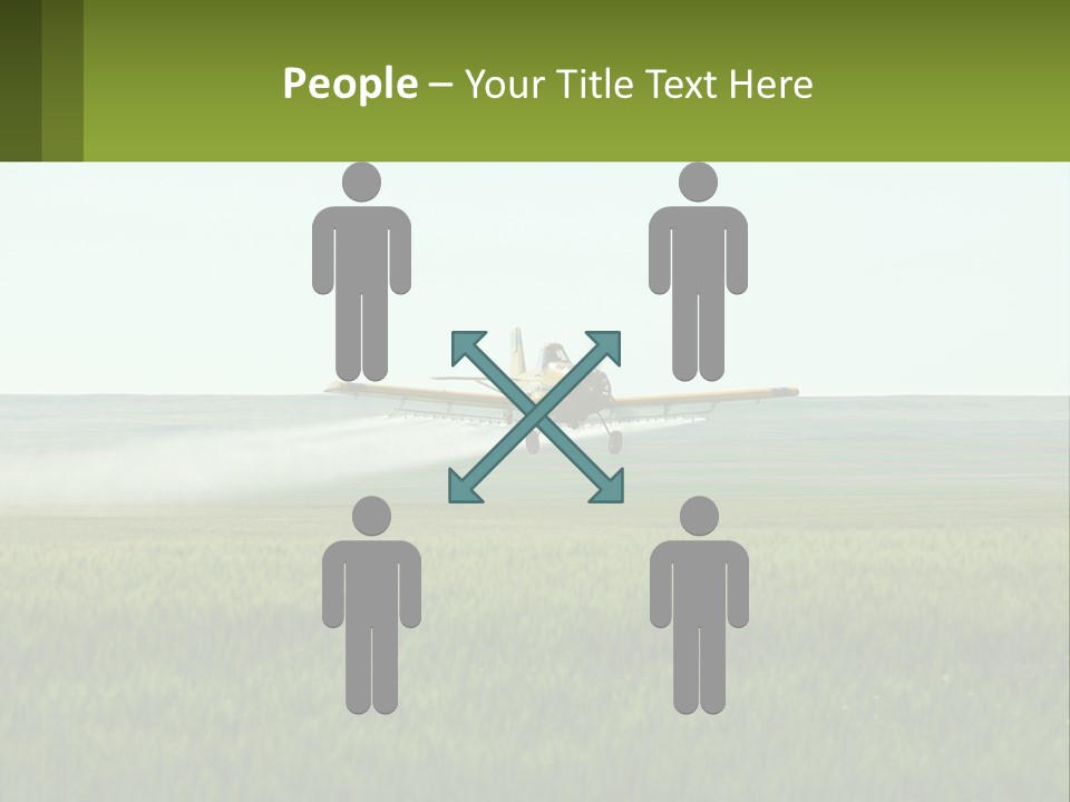 Chemicals Action Crop Dusting PowerPoint Template