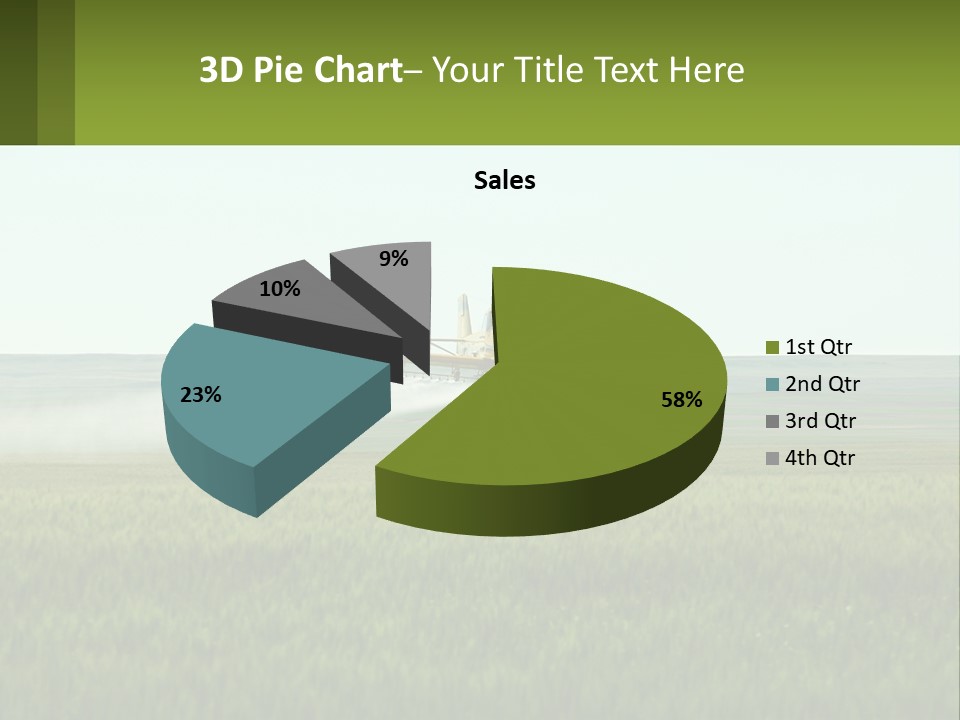 Chemicals Action Crop Dusting PowerPoint Template