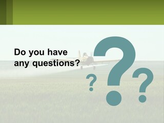 Chemicals Action Crop Dusting PowerPoint Template