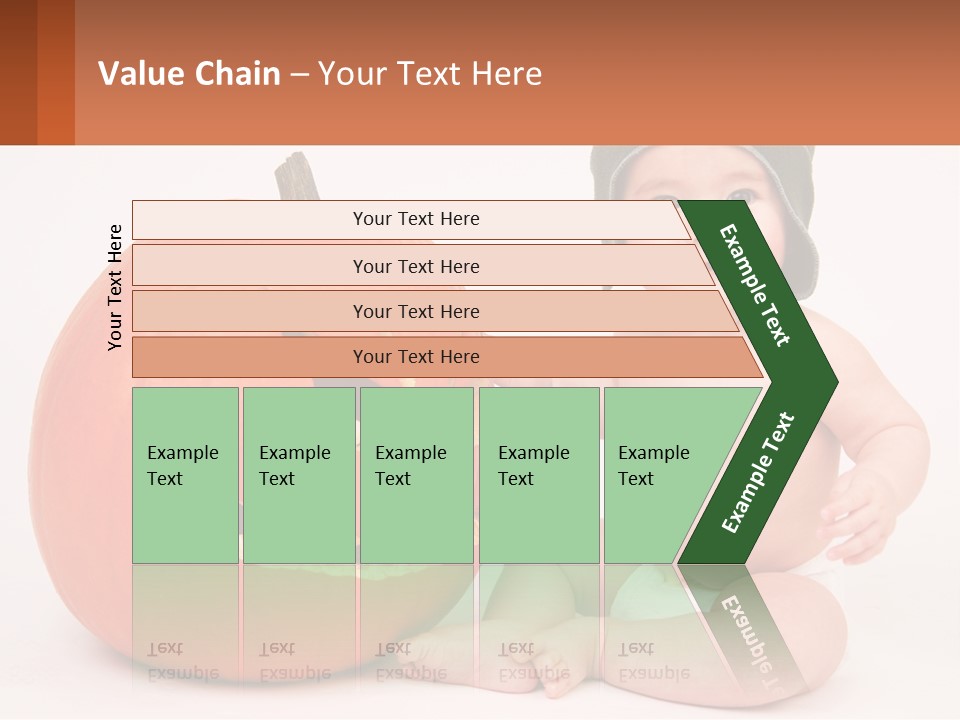 Carved Halloween Infant Fun PowerPoint Template