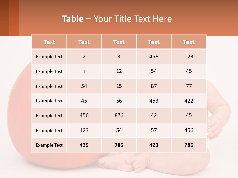 Carved Halloween Infant Fun PowerPoint Template