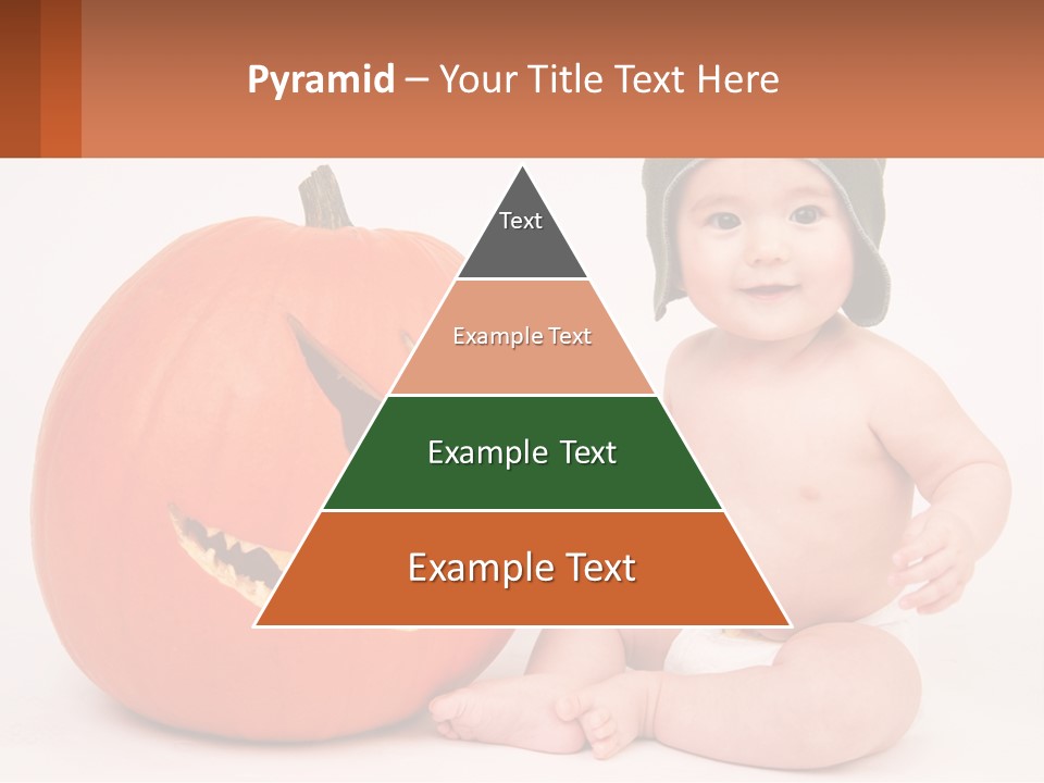 Carved Halloween Infant Fun PowerPoint Template