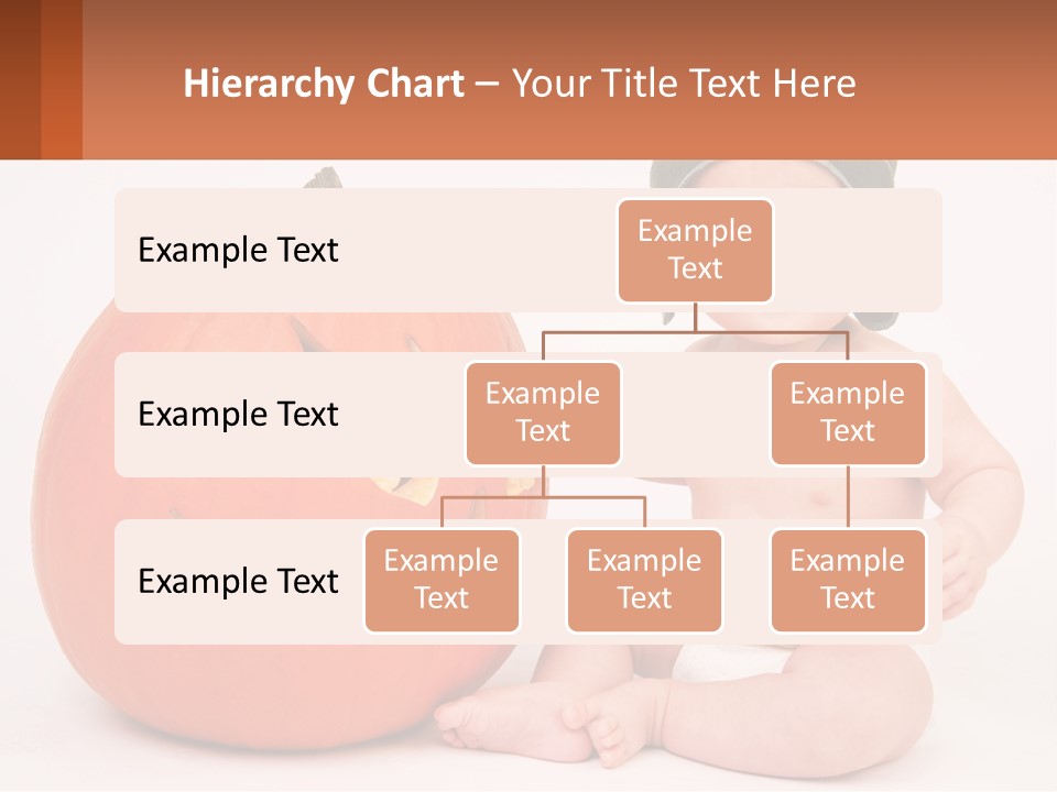 Carved Halloween Infant Fun PowerPoint Template