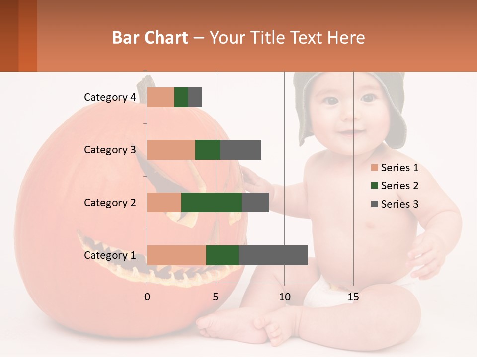 Carved Halloween Infant Fun PowerPoint Template