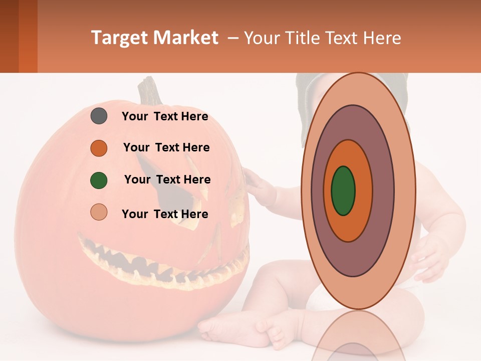 Carved Halloween Infant Fun PowerPoint Template