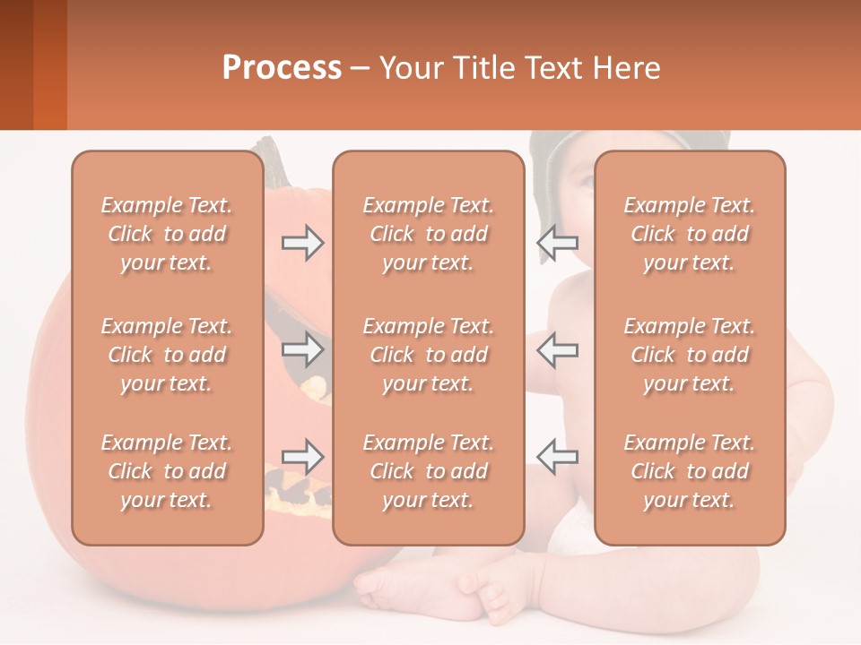Carved Halloween Infant Fun PowerPoint Template