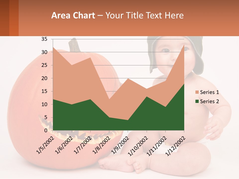 Carved Halloween Infant Fun PowerPoint Template