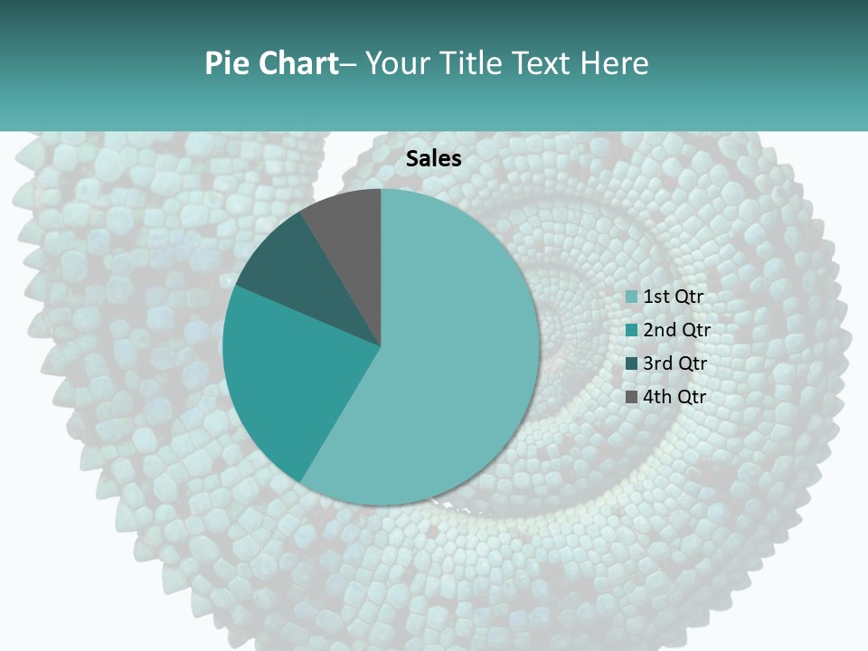 Square Cutout Tail PowerPoint Template