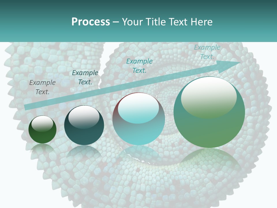 Square Cutout Tail PowerPoint Template