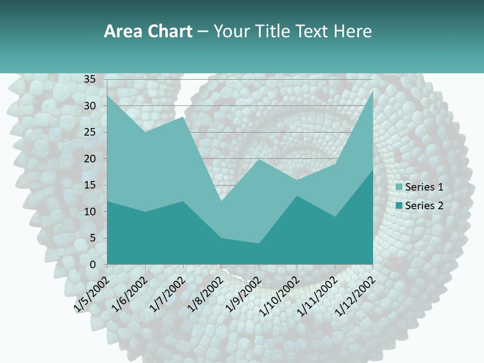 Square Cutout Tail PowerPoint Template