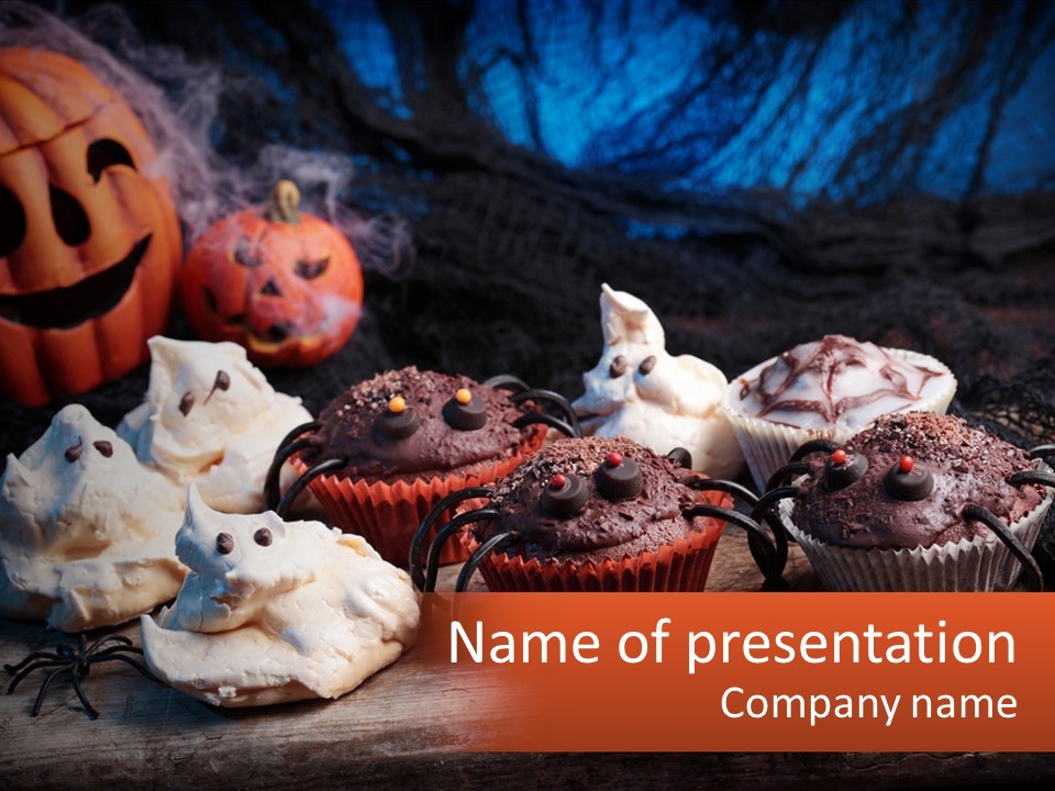 Scary Web Celebrations PowerPoint Template