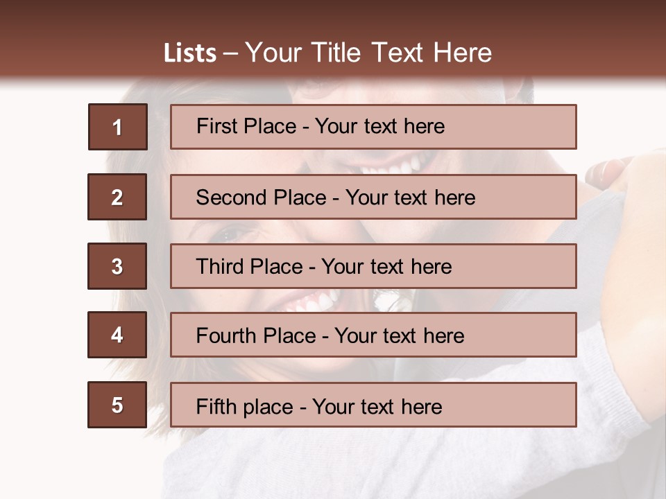 Dentistry Cheerful Caucasian PowerPoint Template