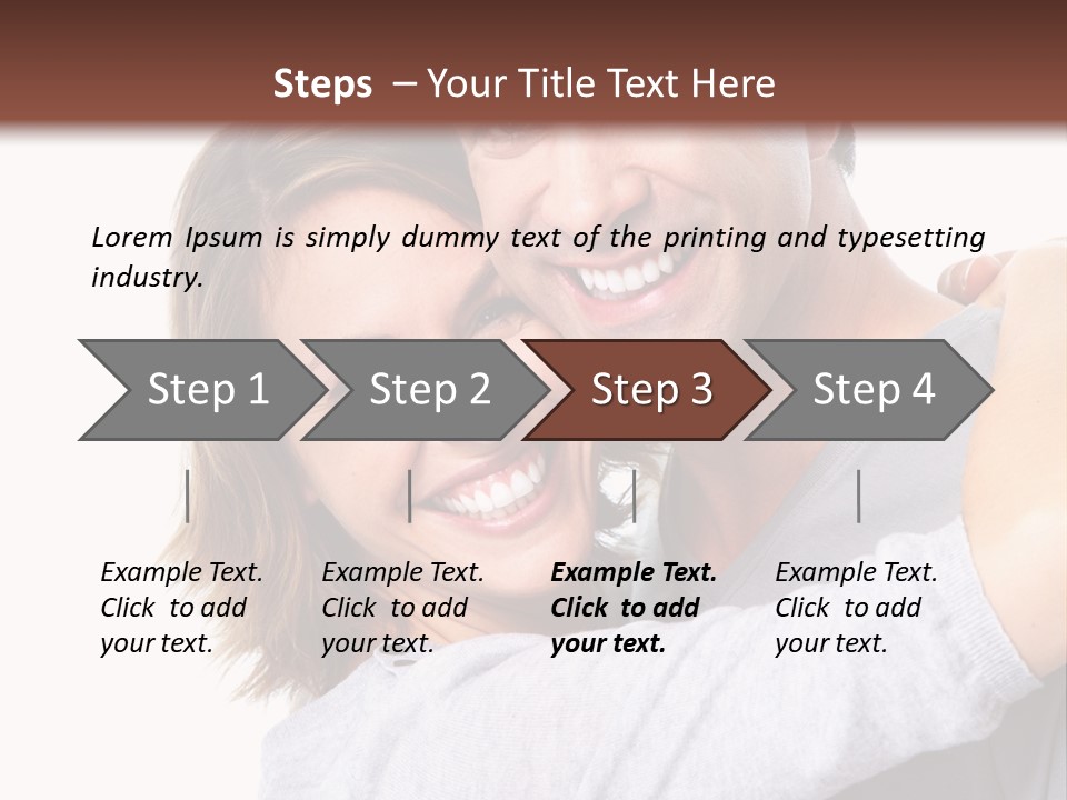 Dentistry Cheerful Caucasian PowerPoint Template