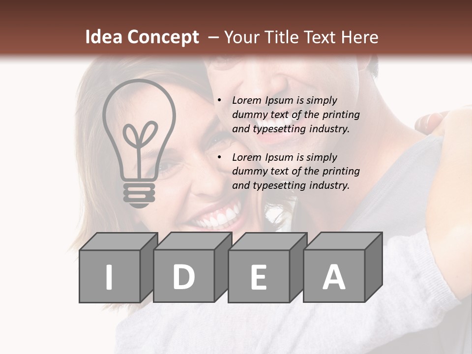 Dentistry Cheerful Caucasian PowerPoint Template