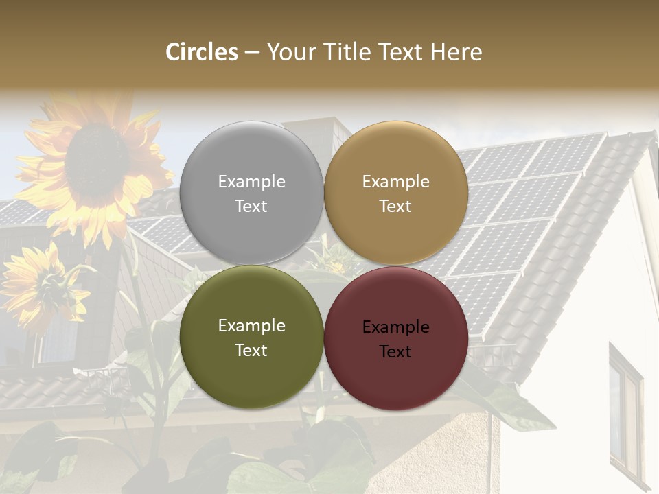 Nonpolluting Electricity Regenerative PowerPoint Template