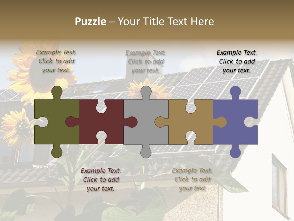 Nonpolluting Electricity Regenerative PowerPoint Template