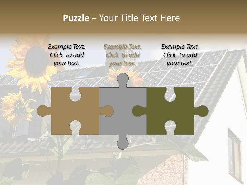 Nonpolluting Electricity Regenerative PowerPoint Template
