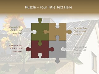 Nonpolluting Electricity Regenerative PowerPoint Template