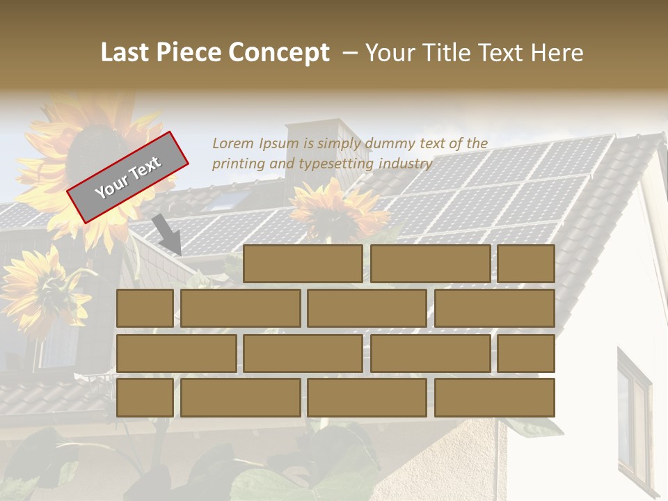 Nonpolluting Electricity Regenerative PowerPoint Template