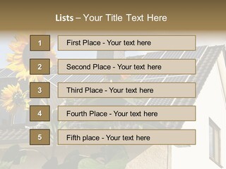 Nonpolluting Electricity Regenerative PowerPoint Template