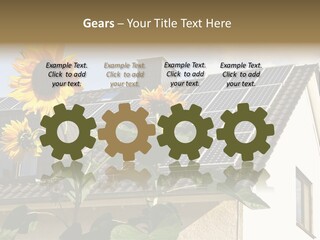 Nonpolluting Electricity Regenerative PowerPoint Template