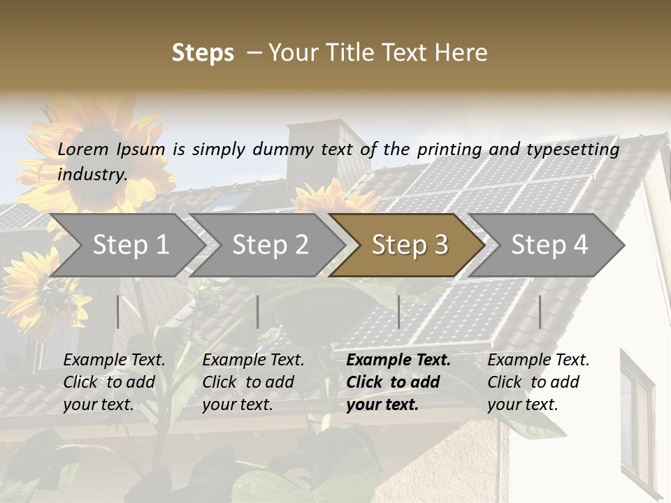 Nonpolluting Electricity Regenerative PowerPoint Template