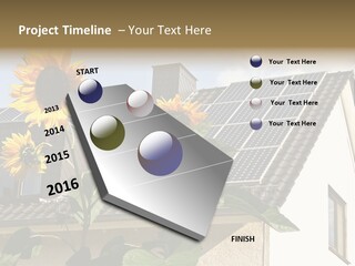 Nonpolluting Electricity Regenerative PowerPoint Template
