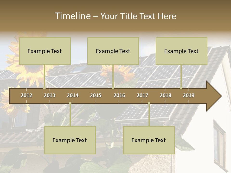Nonpolluting Electricity Regenerative PowerPoint Template