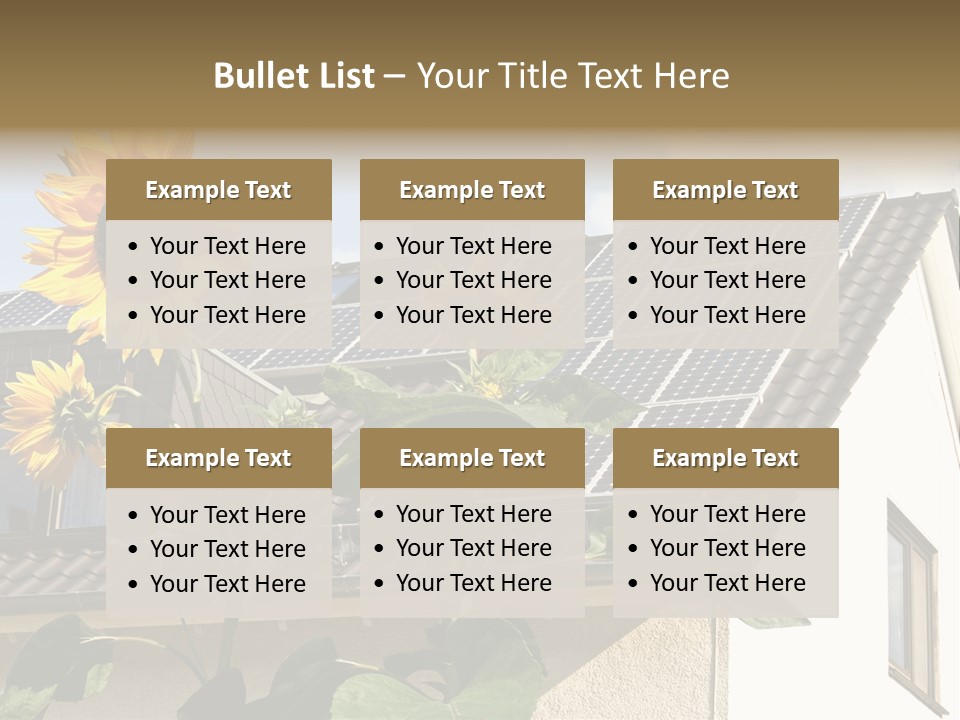 Nonpolluting Electricity Regenerative PowerPoint Template