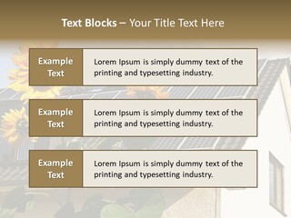 Nonpolluting Electricity Regenerative PowerPoint Template