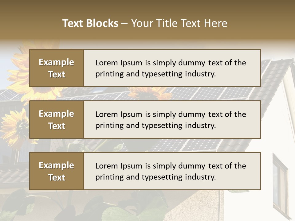Nonpolluting Electricity Regenerative PowerPoint Template