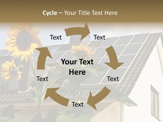 Nonpolluting Electricity Regenerative PowerPoint Template