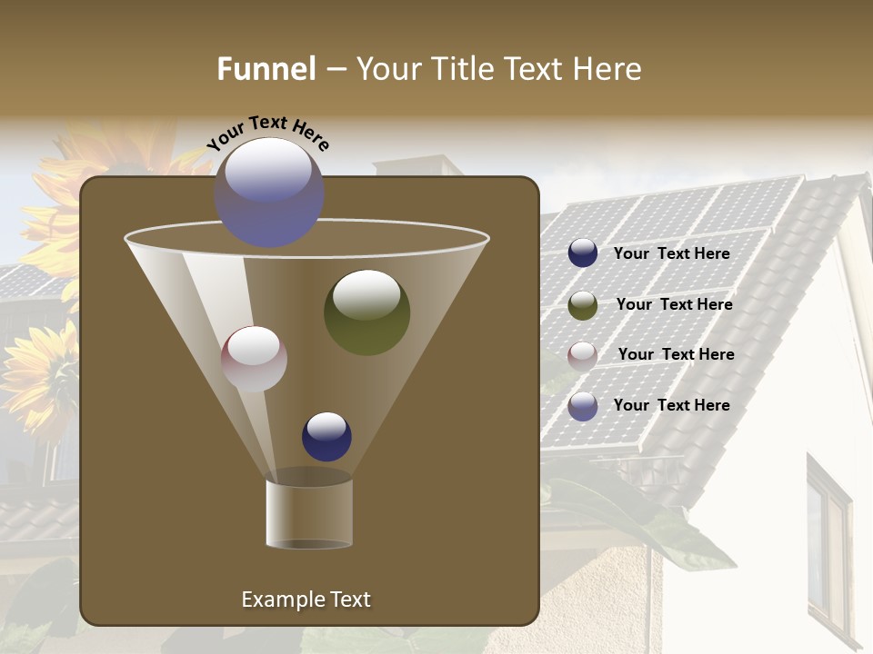 Nonpolluting Electricity Regenerative PowerPoint Template