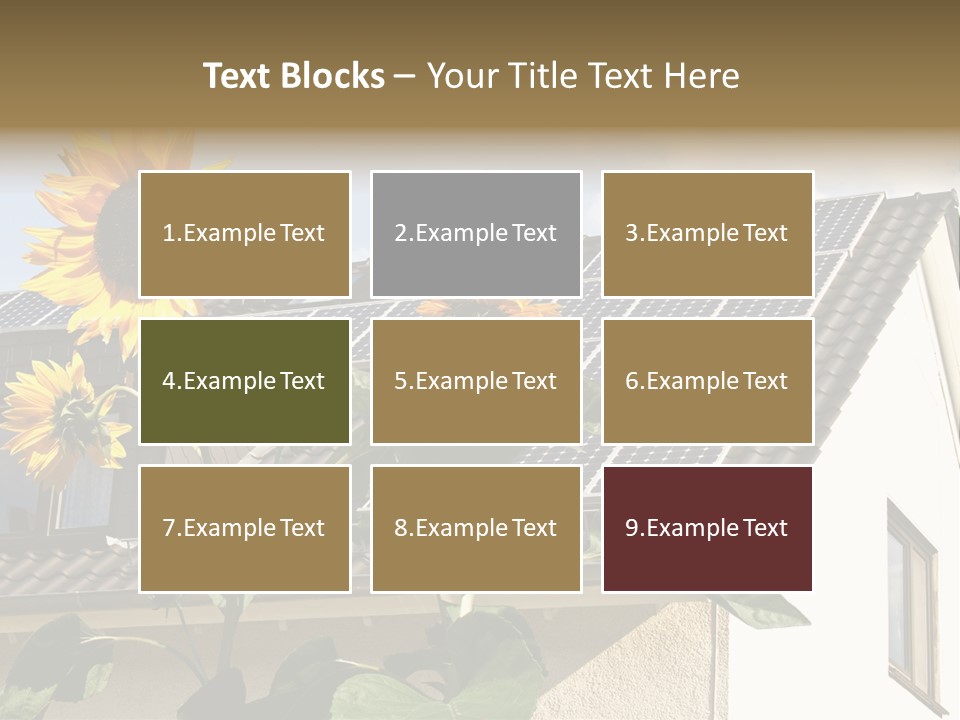 Nonpolluting Electricity Regenerative PowerPoint Template