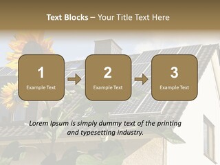 Nonpolluting Electricity Regenerative PowerPoint Template