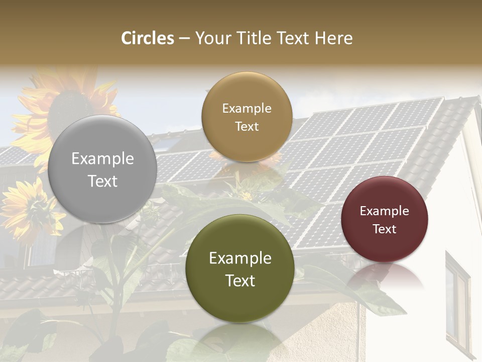 Nonpolluting Electricity Regenerative PowerPoint Template