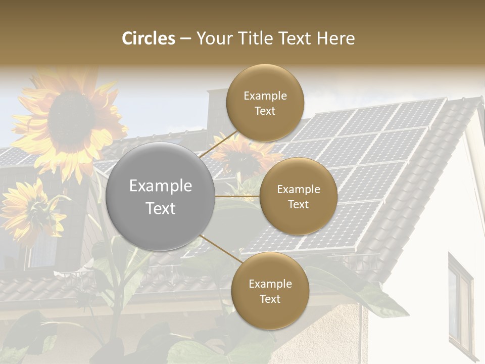 Nonpolluting Electricity Regenerative PowerPoint Template