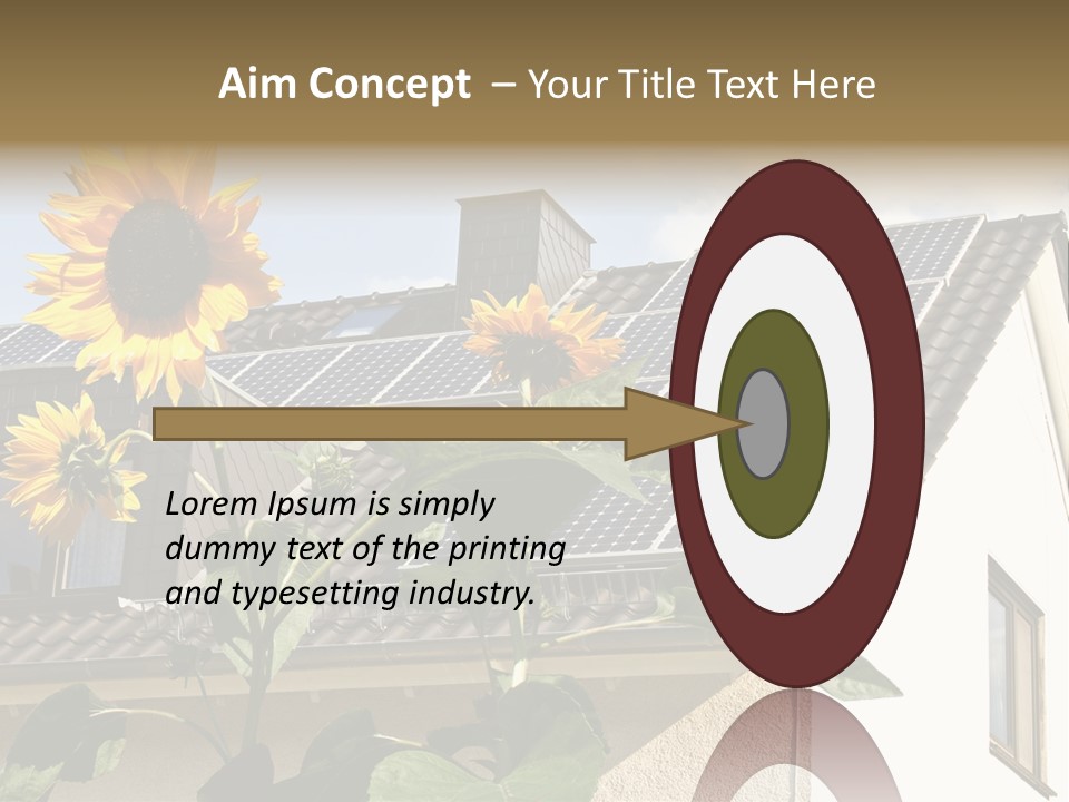 Nonpolluting Electricity Regenerative PowerPoint Template